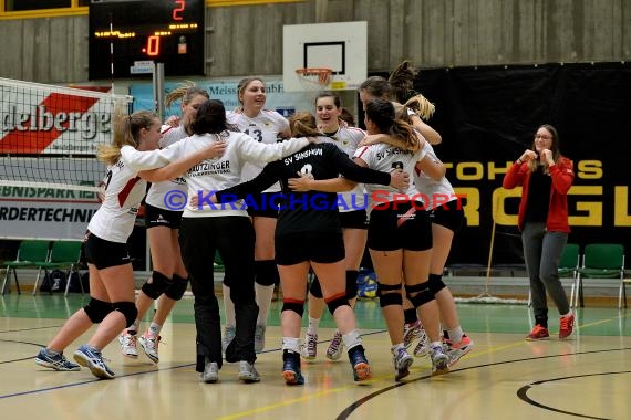 Volleyball Damen 3. Liga Süd SV Sinsheim gegen TSV Schmiden 18.02.2017 (© Siegfried)